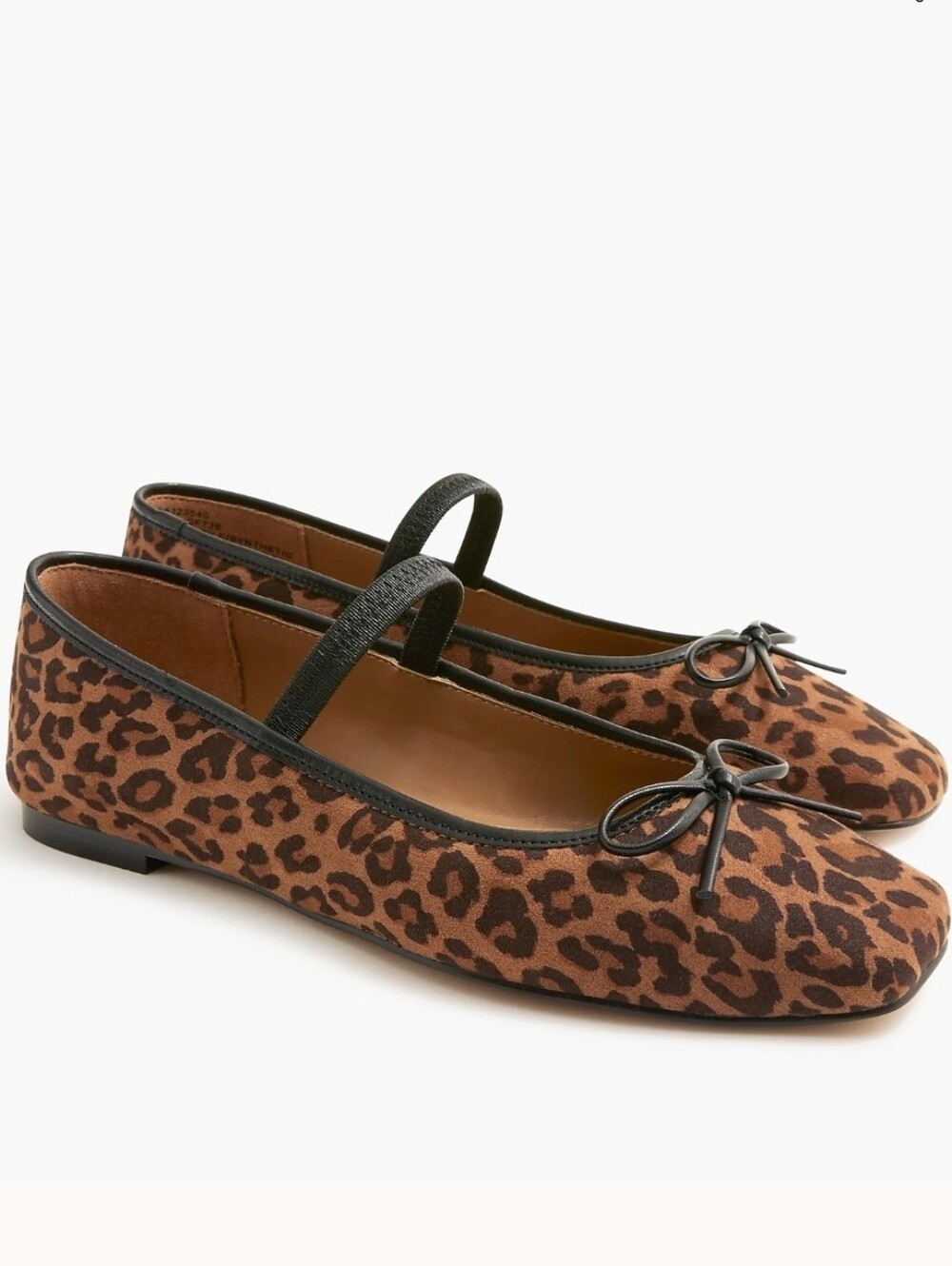 J. Crew Leopard Print Mary Jane Ballet Flats Size 9